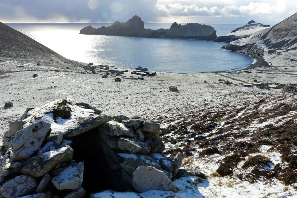 Winter scenes on Hiort, St Kilda. Image © Gina Prior