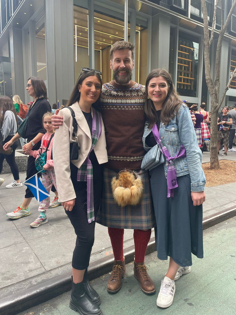 Hanging out with The Hebridean Baker in New York City.