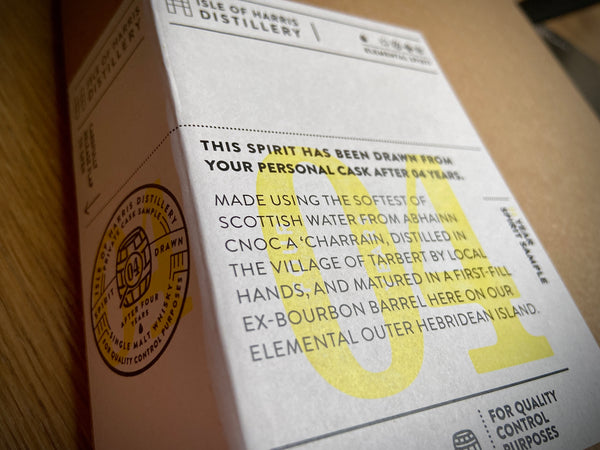 A little glimpse at a box label...