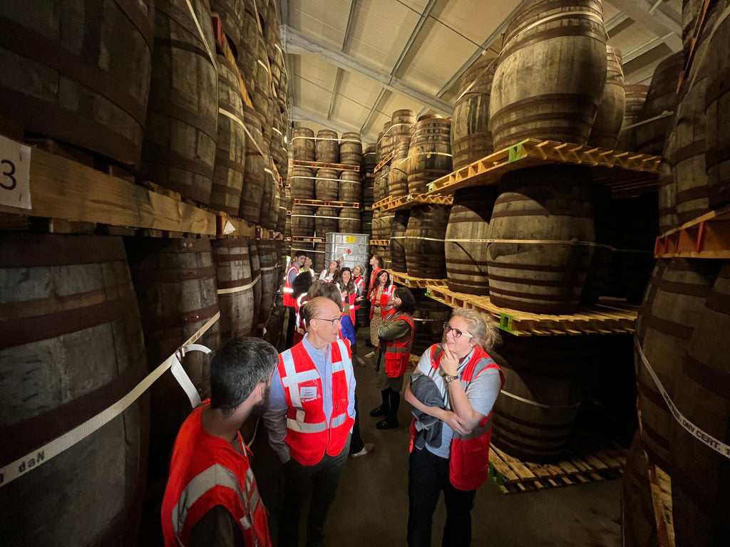 A wee wander inside cask warehouse number one.