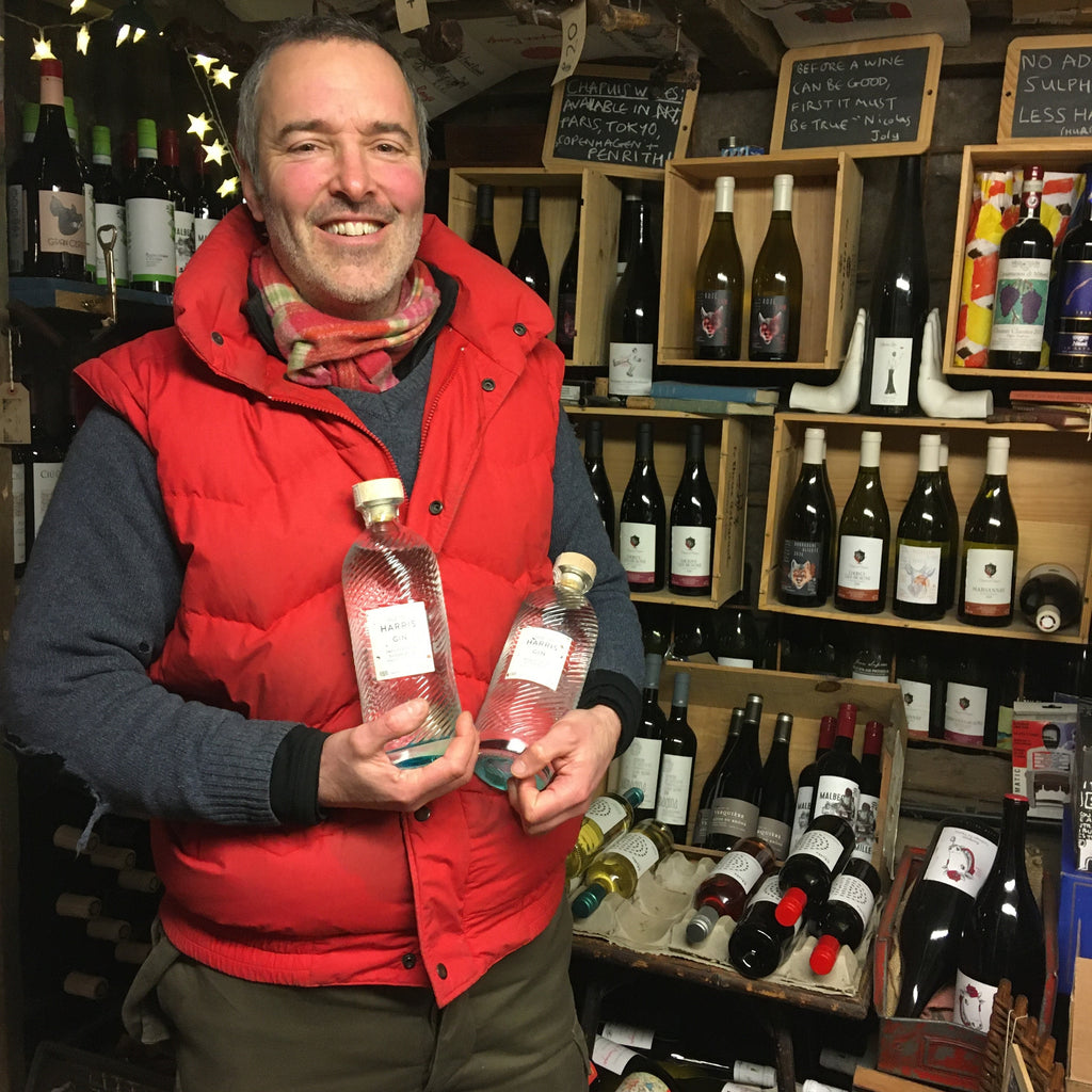 A happy Sam at Black Hand Wines joins the new stockists network.
