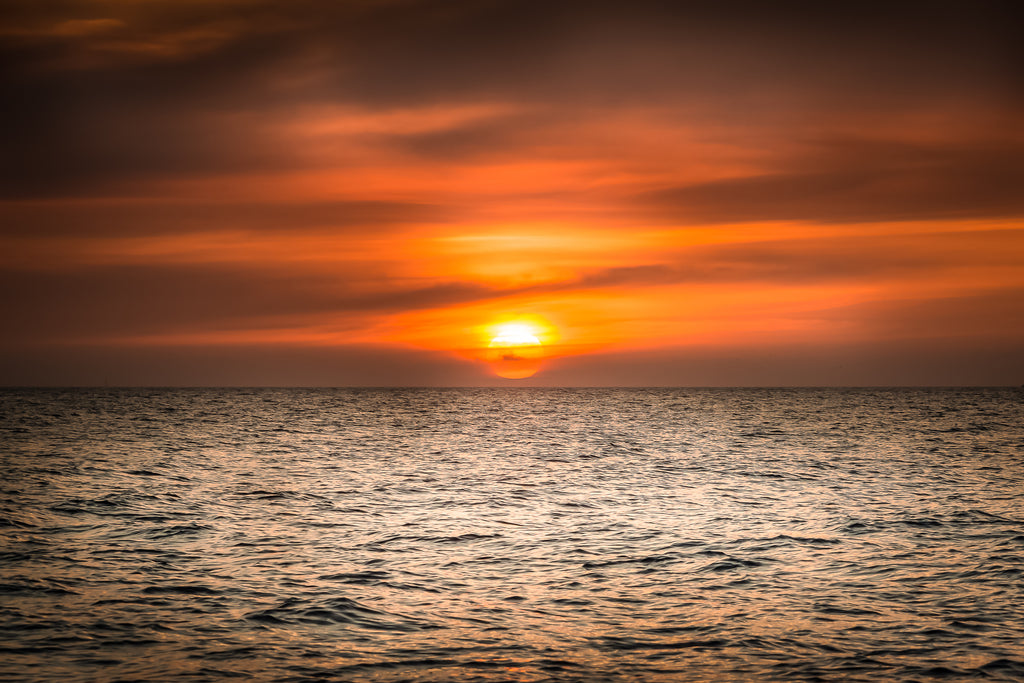 Sunrise on the Minch seas. Image © Lewis Mackenzie
