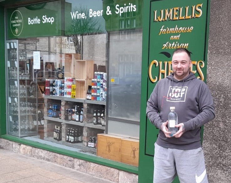 Alex at Fine Wines Portabello joins the ranks of our first official stockists.