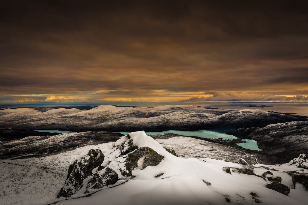 A Clisham dawn, looking west to the Shiants. Image © Lewis Mackenzie 