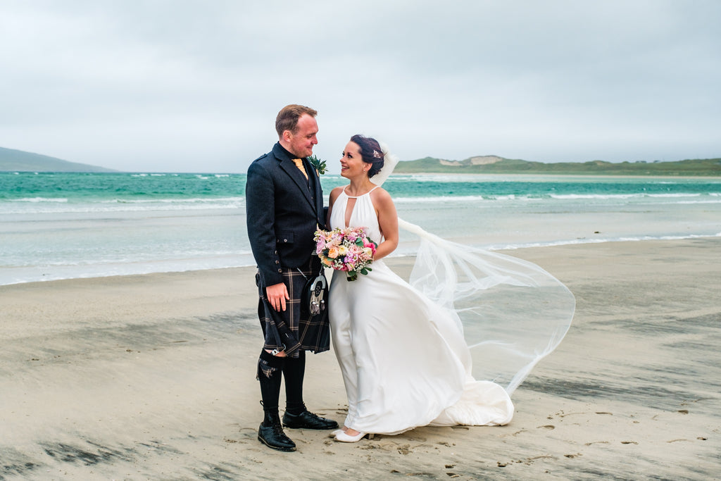 Shona and John Sutton, Traigh Seilebost, 16.07.20 - Image by www.58northphotography.com