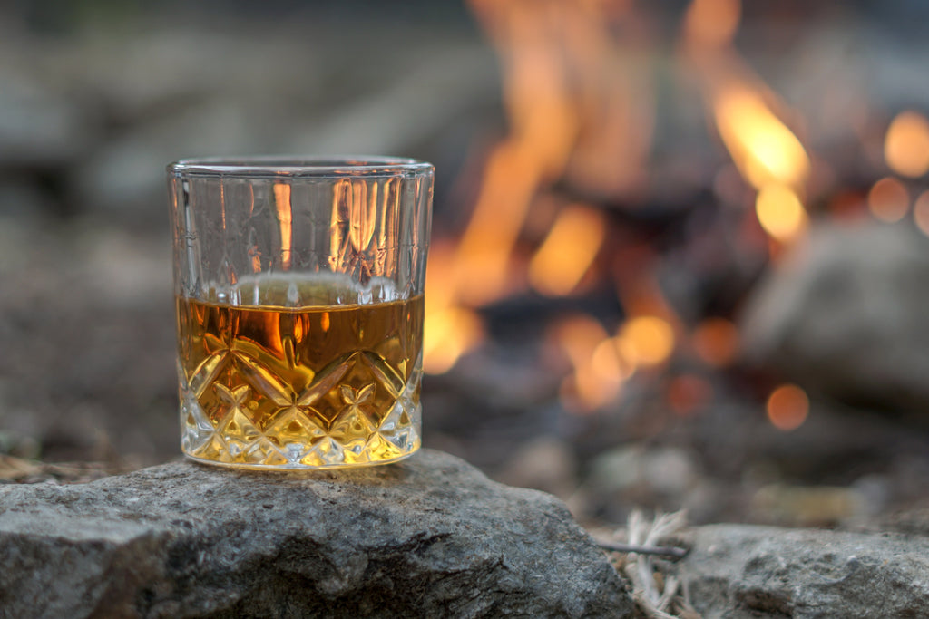 A good dram by the fire always goes down well, indoors or outdoors.