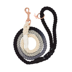Dog Rope Leash - Ombre Black