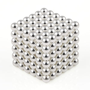 magnetic balls silver