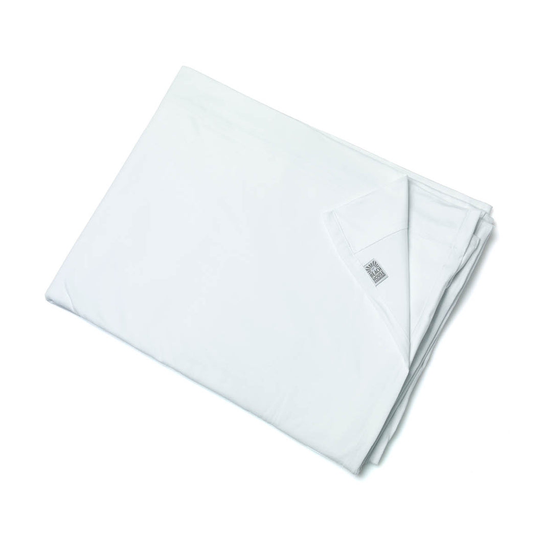 white flat sheet