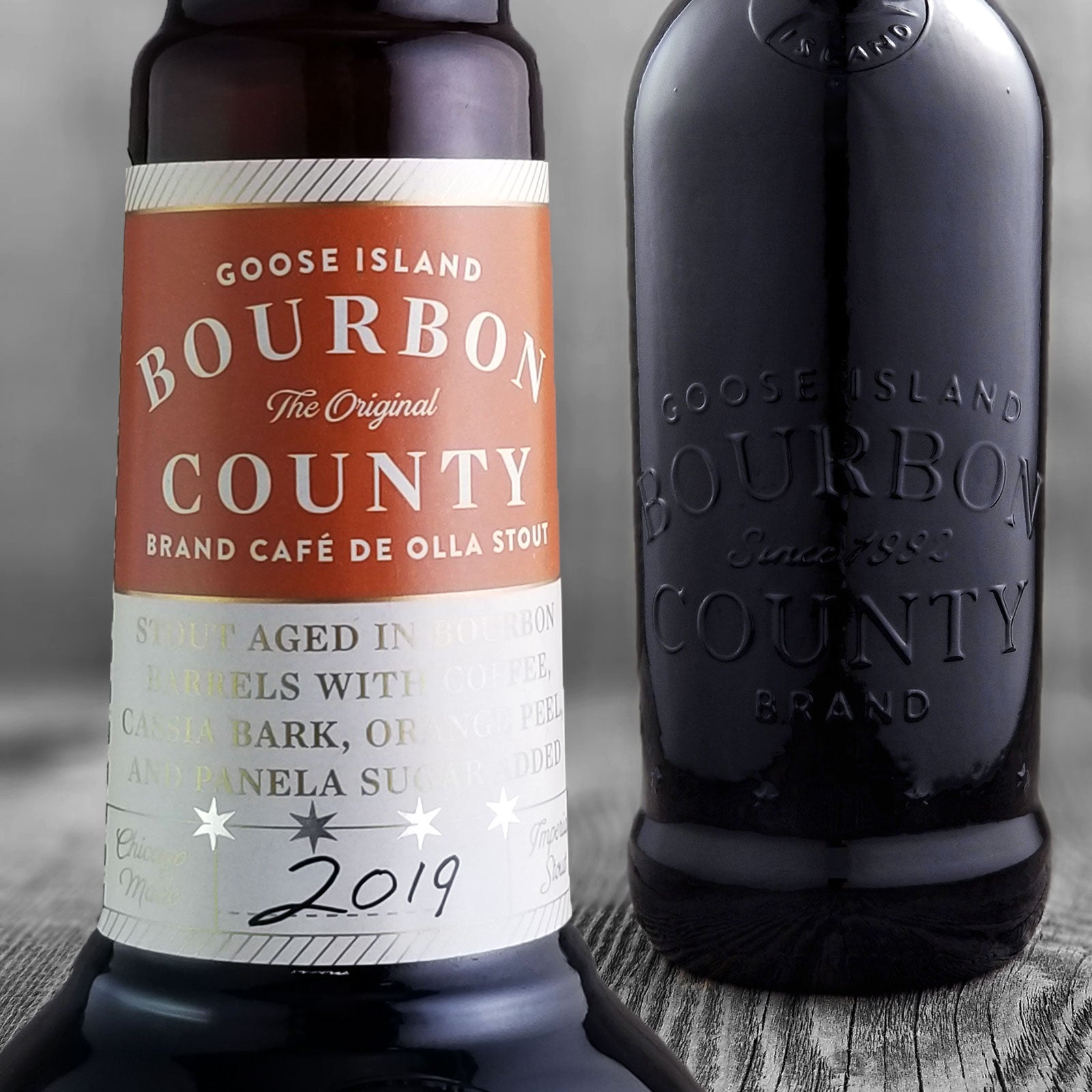 goose island bourbon county cafe de olla stout 2019 craft beer kings laminate countertop brackets glenville white kitchen cart with 2 drawers