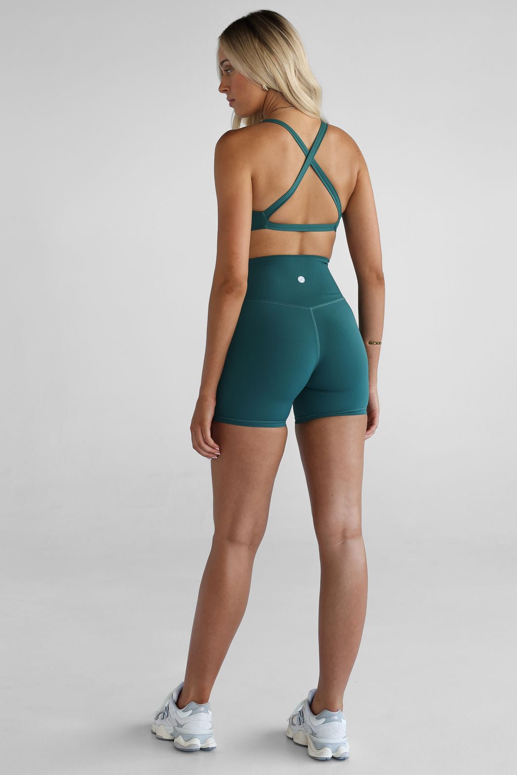 Sculpt Cycling Short Set-Electric Blue – Young and Waistless