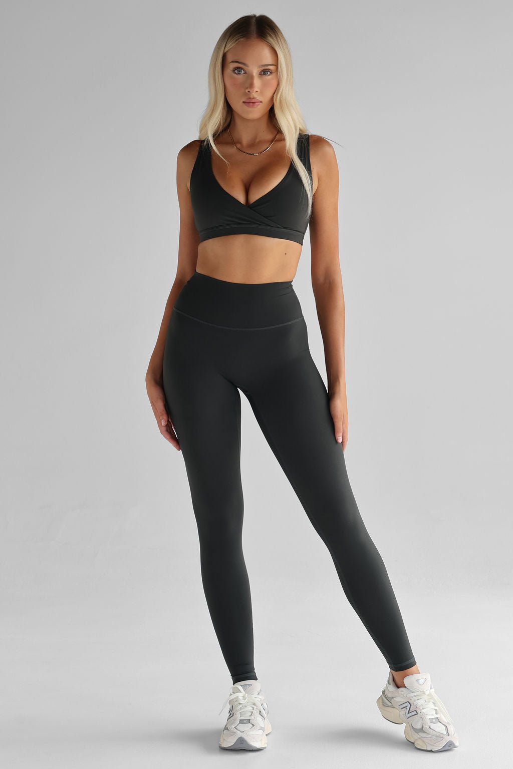 Sculpt Seamless Stretch Leggings - Navy – 108 SPORTIF