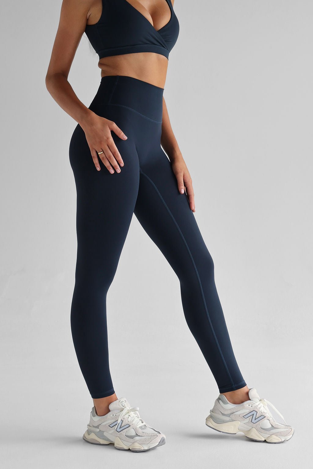 Evolve Sculpt Legging (Navy) - New Dimensions Active - Sustainable Wear