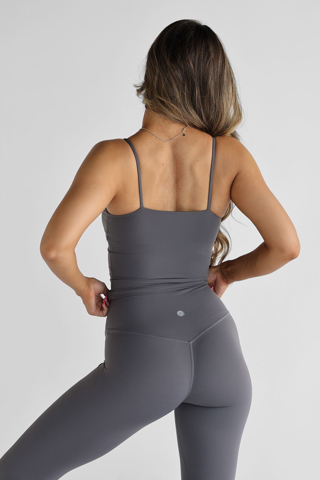 Charcoal Seamless Sculpt Leggings – Just Strong