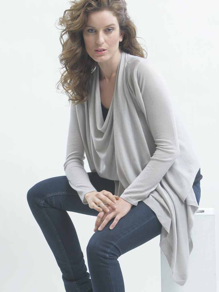 Magadi Yoga Wrap Cardigan ZOE Grey