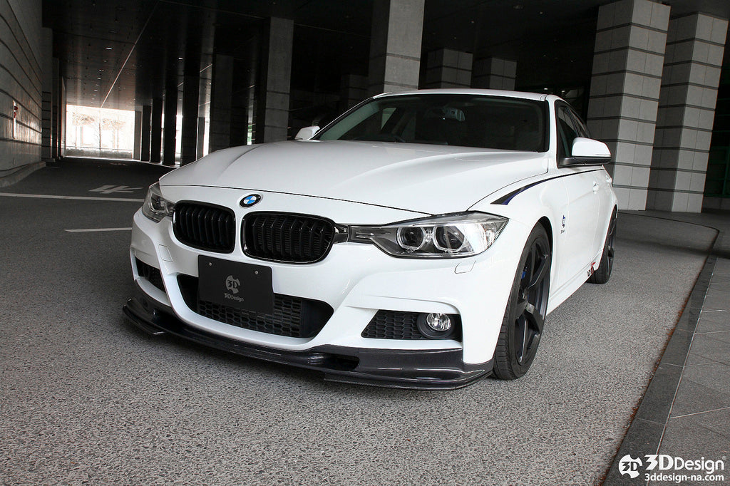 3d Design F30 F31 3 Series M Sport Carbon Front Lip Exterior Ind Distribution