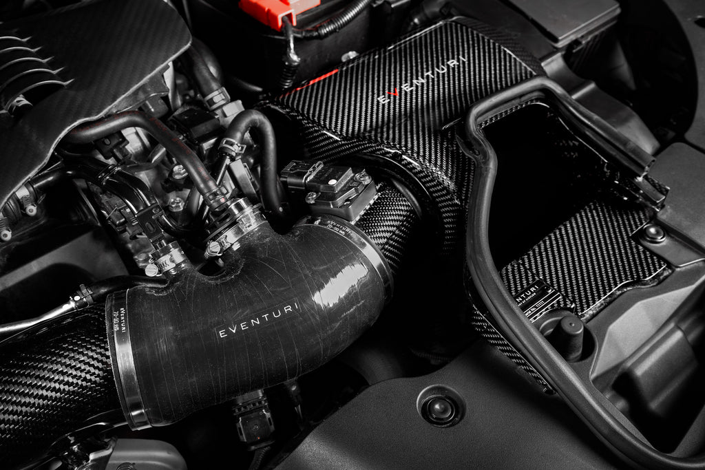 Eventuri Honda FK8 Civic TypeR Black Carbon Intake System
