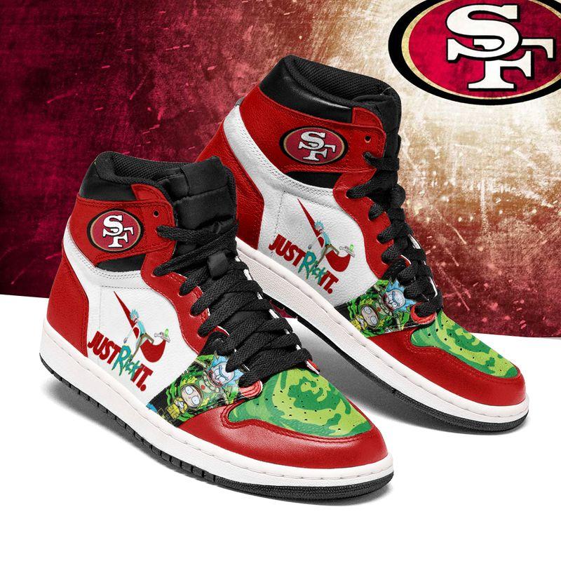 custom 49ers shoes