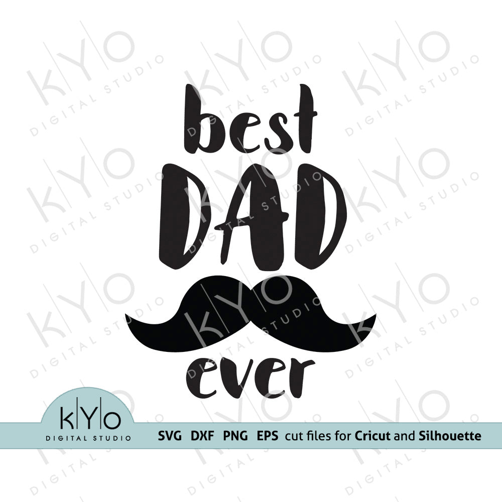 Download Best Dad Ever Svg Fathers Day Shirt Design 01