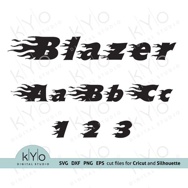 Download Blaze Flame Font Svg Files Flame Alphabet Svg Monogram Letters Cric