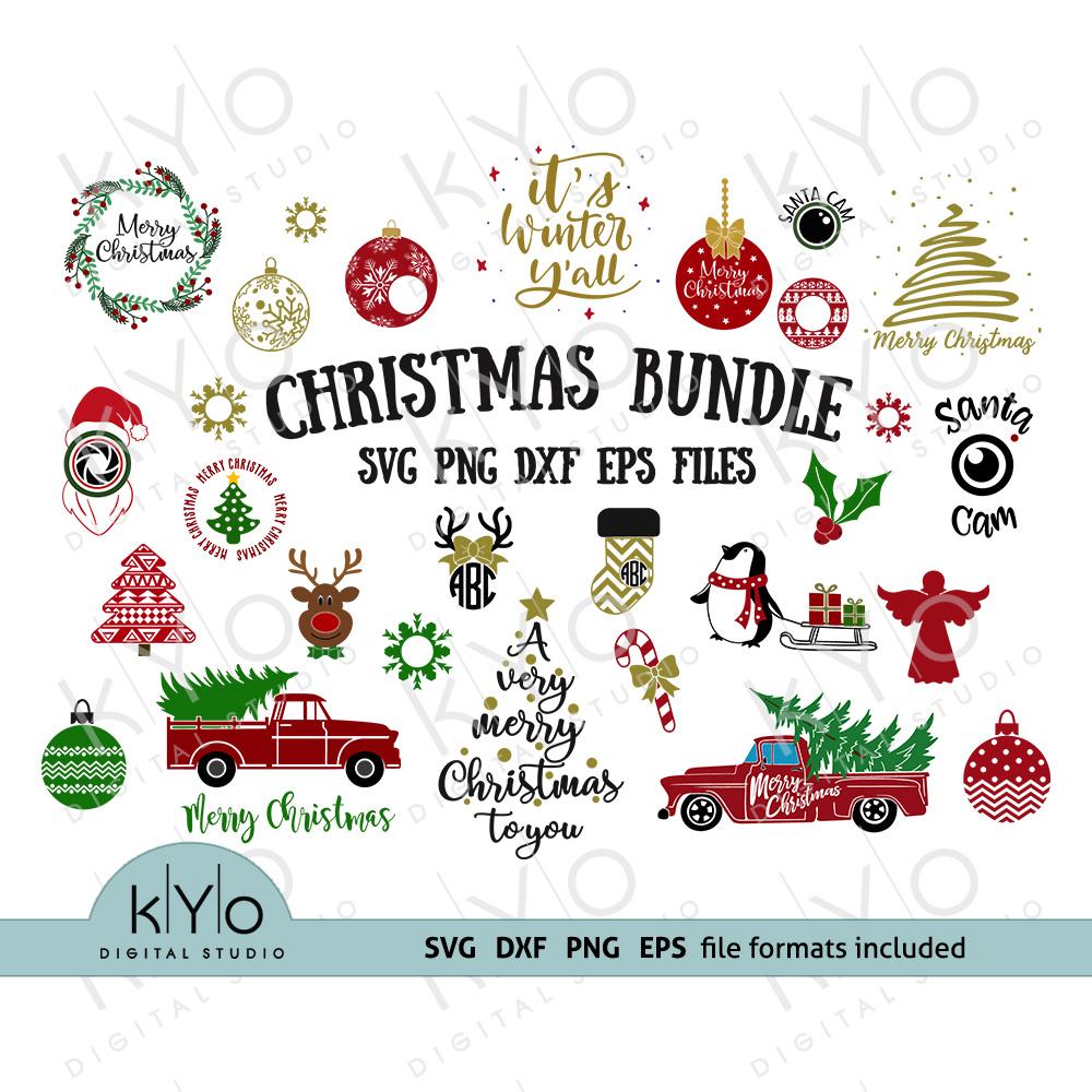 Download Christmas svg files Mega Bundle Over 150 Designs included