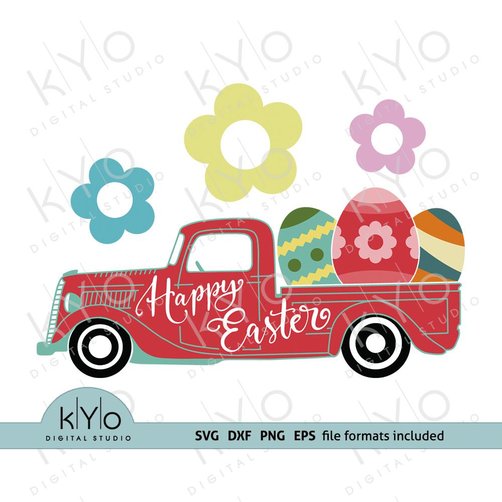 Download Easter Truck Svg Shirt Design