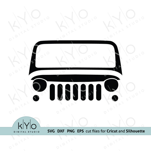 Download Jeep Front Grill Svg Files