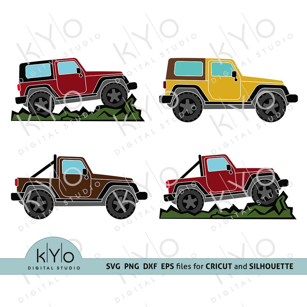 Download Off Road 4x4 Jeep shirt design bundle svg png dxf eps ...