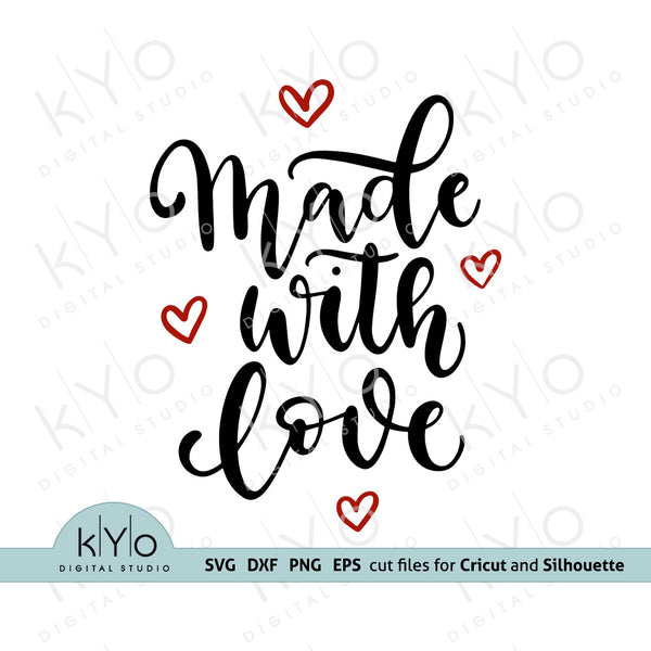 Download Made With Love Product Tag Svg File