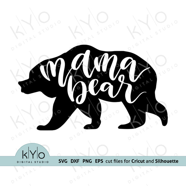 Download Mama Bear Svg Png Cutting Files