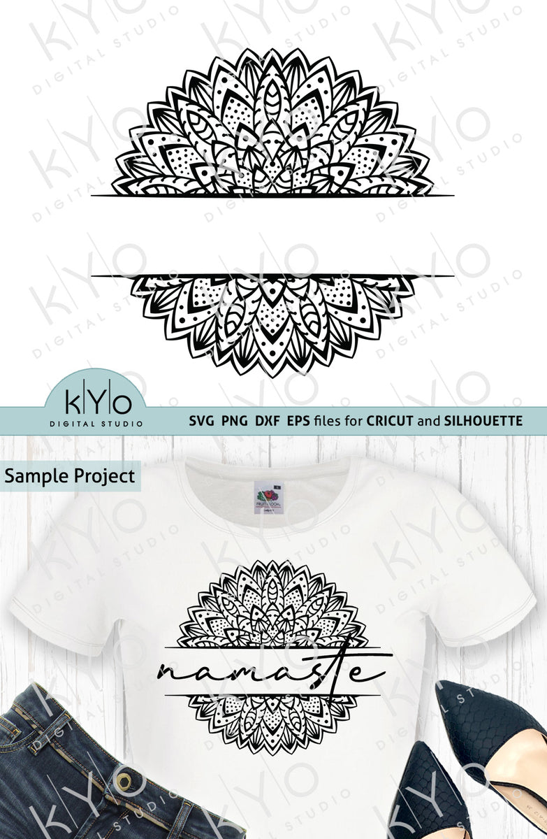 Download Mandala Svg Mandala Monogram Svg Bundle