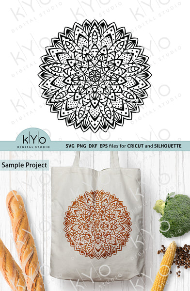 Download Mandala Svg Mandala Monogram Svg Bundle