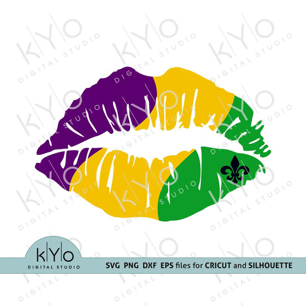 Download Mardi Gras Lips Svg Png Dxf Eps Files Mardi Gras Shirt Svg