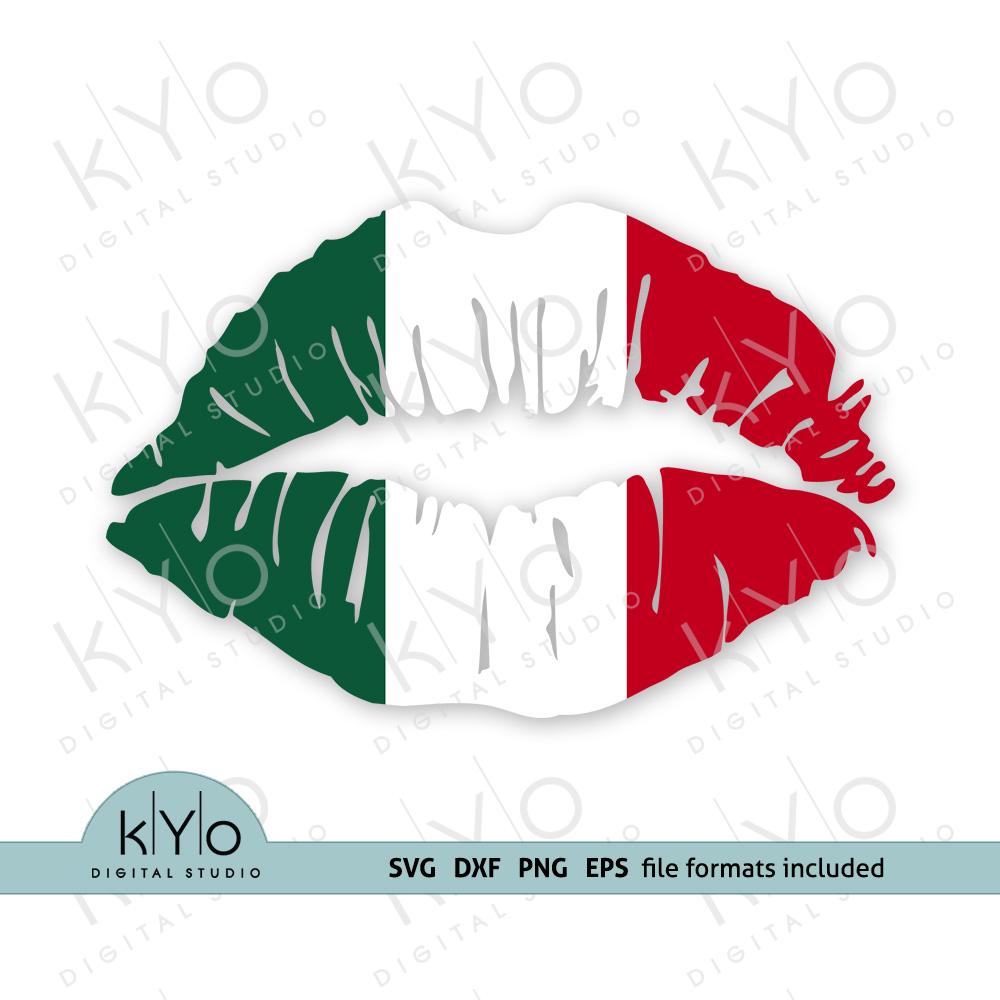 Download Mexican Girl Lips Mexico Flag svg png dxf eps cut files