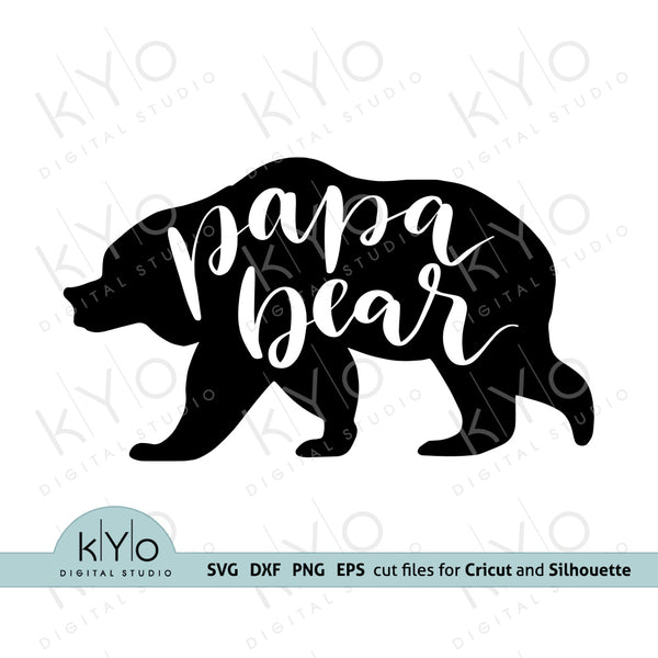 Download Craft Supplies Tools Paper Papa Bear Svg Cut File Cut Files For Cricut Silhouette Papa Bear Svg Cricut Clipart Papa Bear Clipart Eps Papa Bear Cut File Dxf Png