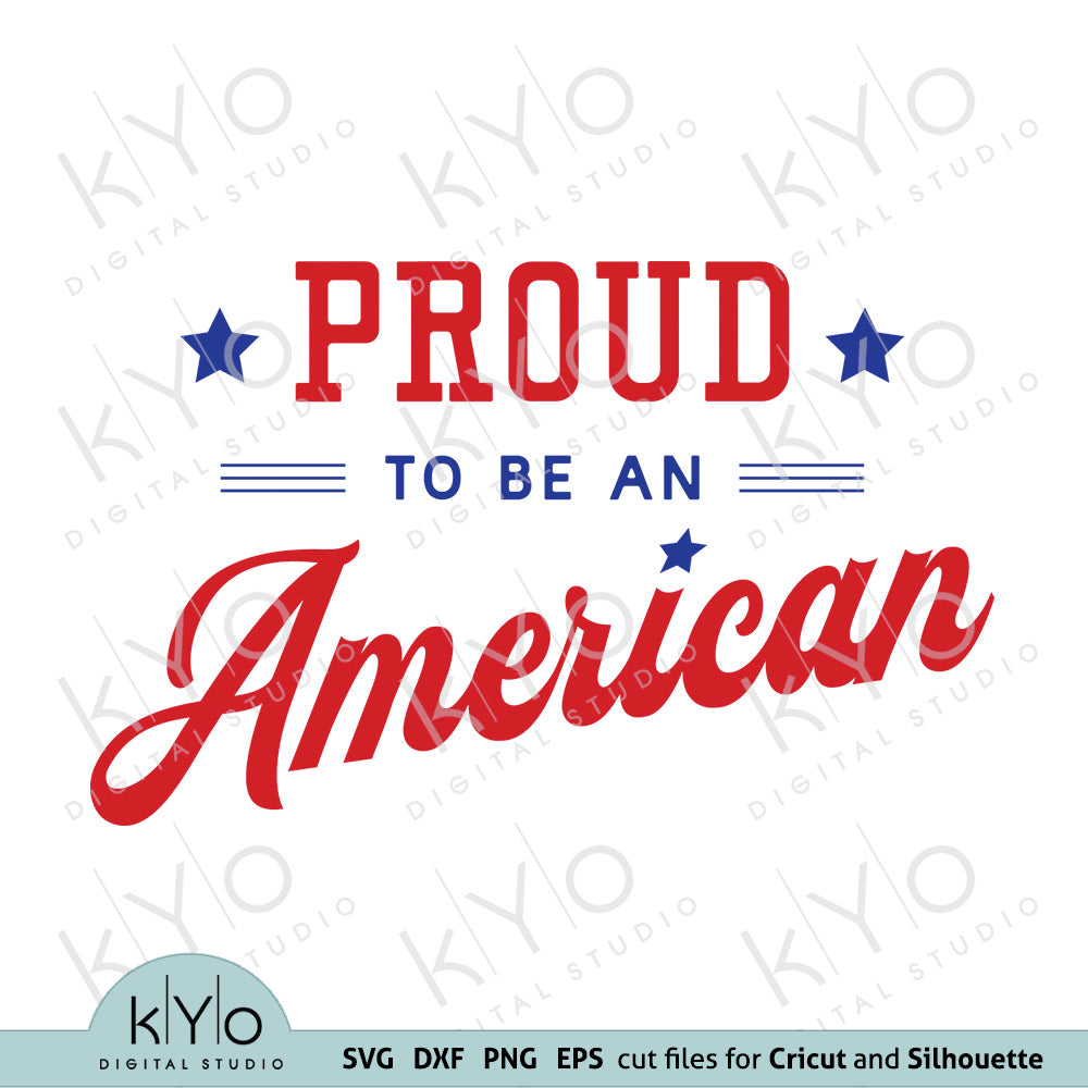 Download Proud To Be An American Shirt Design Svg Files