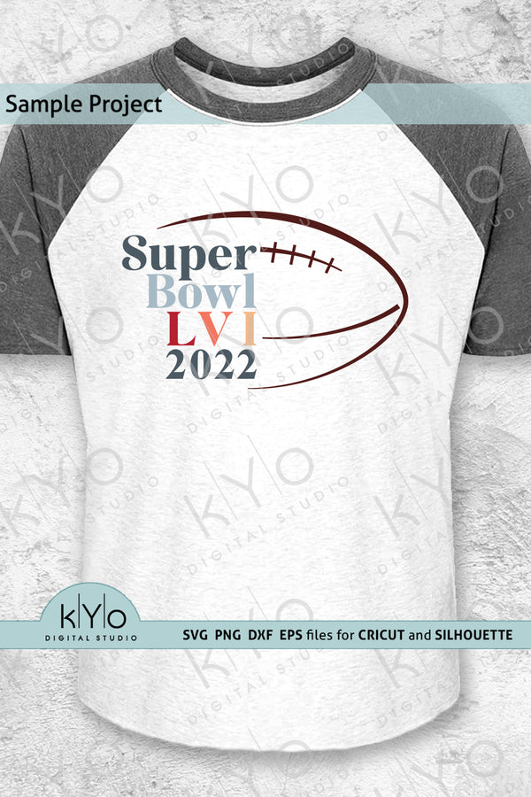 Super Bowl LVI 2022 Svg Png Files for Cricut and Sublimation