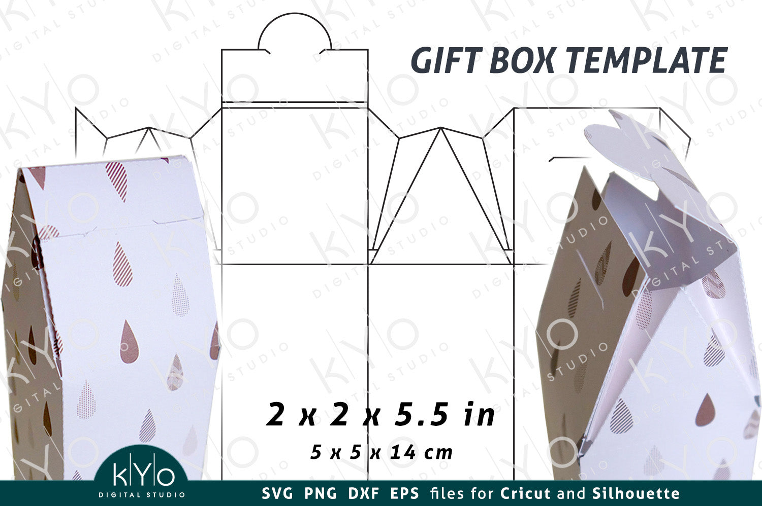 christmas gift box template