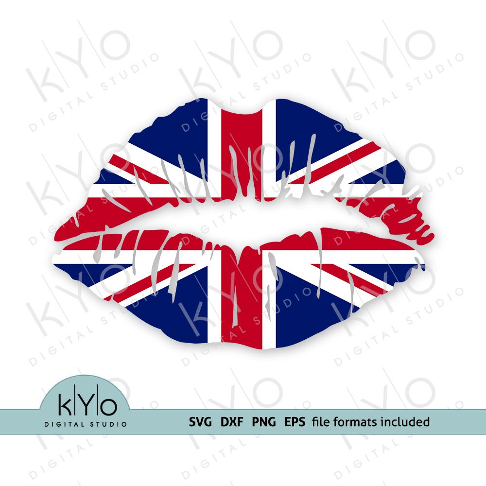 Download Uk Flag Lips Svg British Flag Lips Svg Union Jack Lips Svg