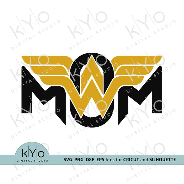 Download Wonder Woman Mom Svg Png Dxf Cutting Files For Cricut
