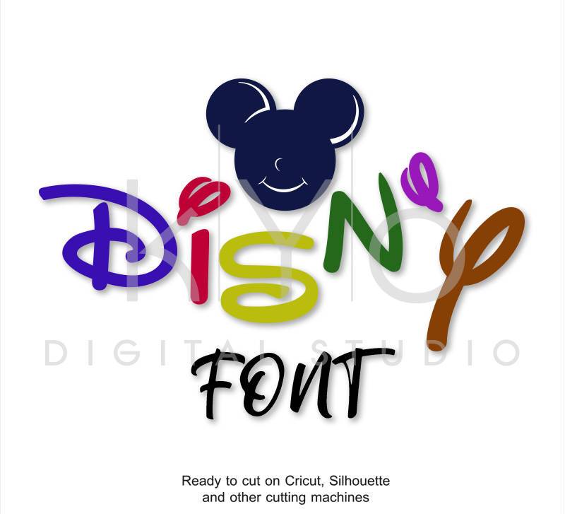 Download Disney font alphabet letters svg png dxf files ...