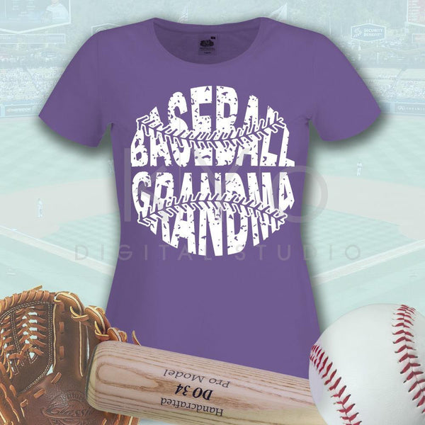 Download Distressed Baseball Grandma Stitches Ball Svg Png Dxf Cut Files