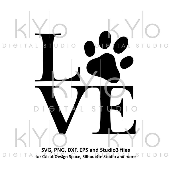 Free Free Love Paw Svg 823 SVG PNG EPS DXF File