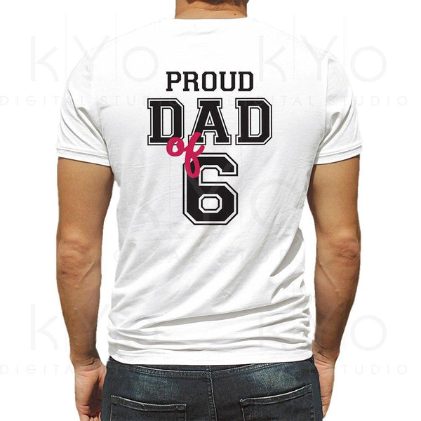 Download Proud dad of six shirt design svg, Proud dad svg, Fathers ...