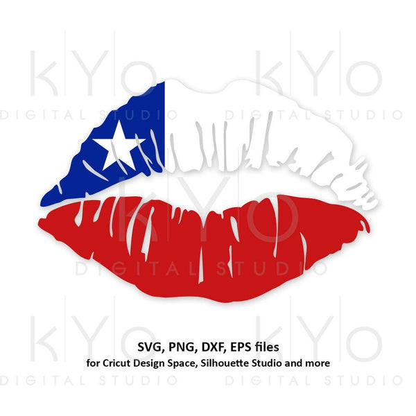 Download Chilean Girl Lips svg Chile flag lips svg South America ...