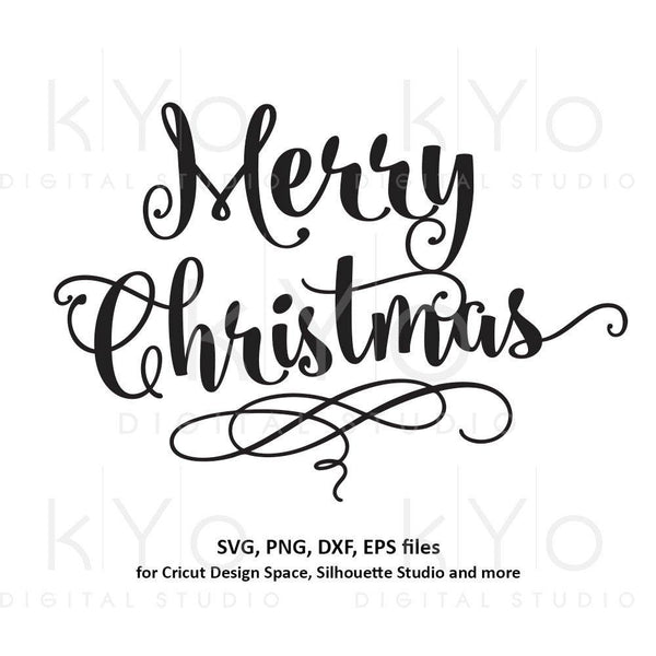 Download Hand Lettered Merry Christmas Svg Files