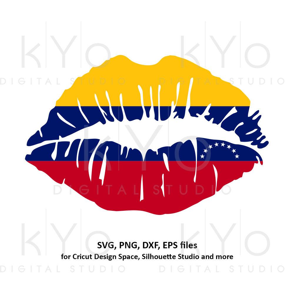 Download Venezuela flag Girl Lips svg Venezuelan flag lips svg ...