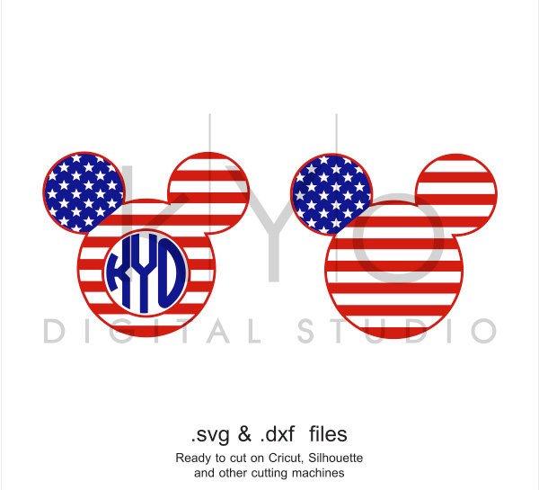 Download American flag Mickey Ears 4th of July svg Fourth of july ...