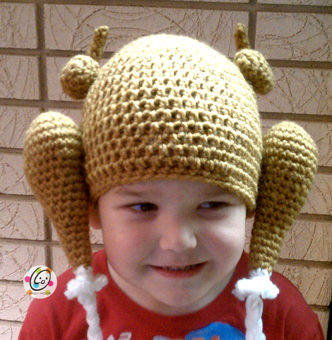 Free Pattern – Cooked Turkey Hat