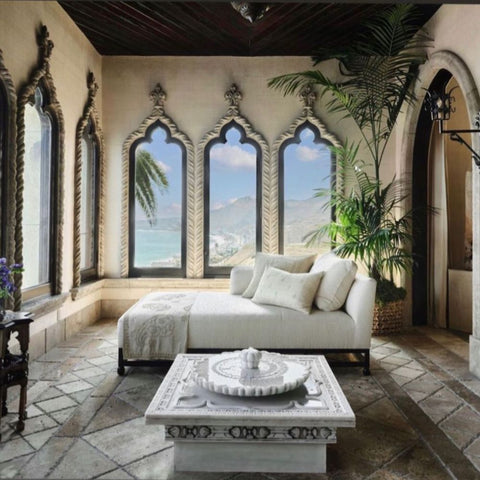 Cher's bedroom terrace, Malibu